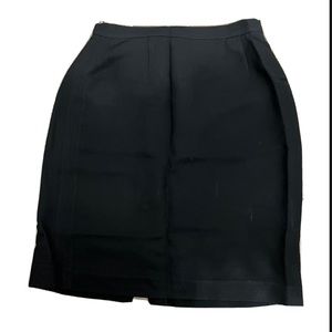 Petite Sophisticate Collectibles Womens Black 20" Skirt Size 4, Back Zipper